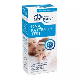 Genovate DNA Paternity Test - 1 Mother 1 Child 1 Father