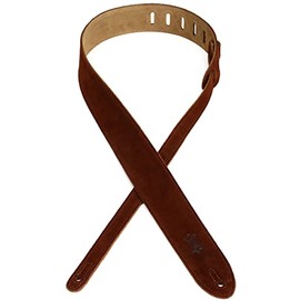 Levy's Leathers MS12-BRN 2-inch Suede-Leather Strap Brown,Brown