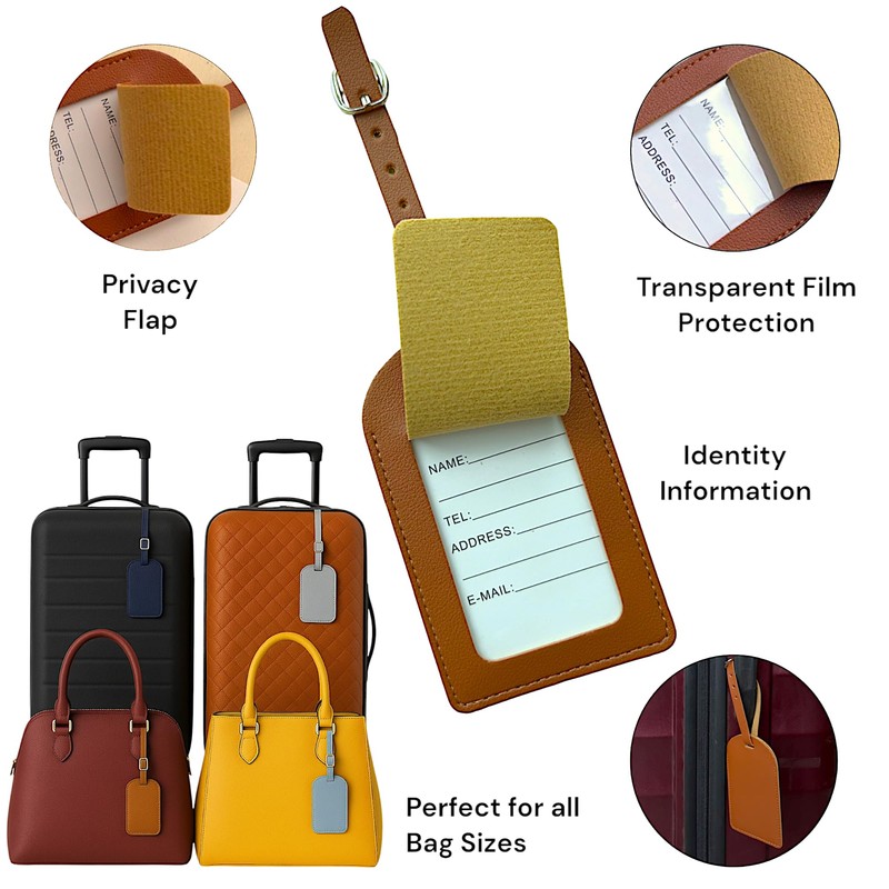 Travel Essentials Kit (9 Items): 1 Digital Luggage Scale, 4