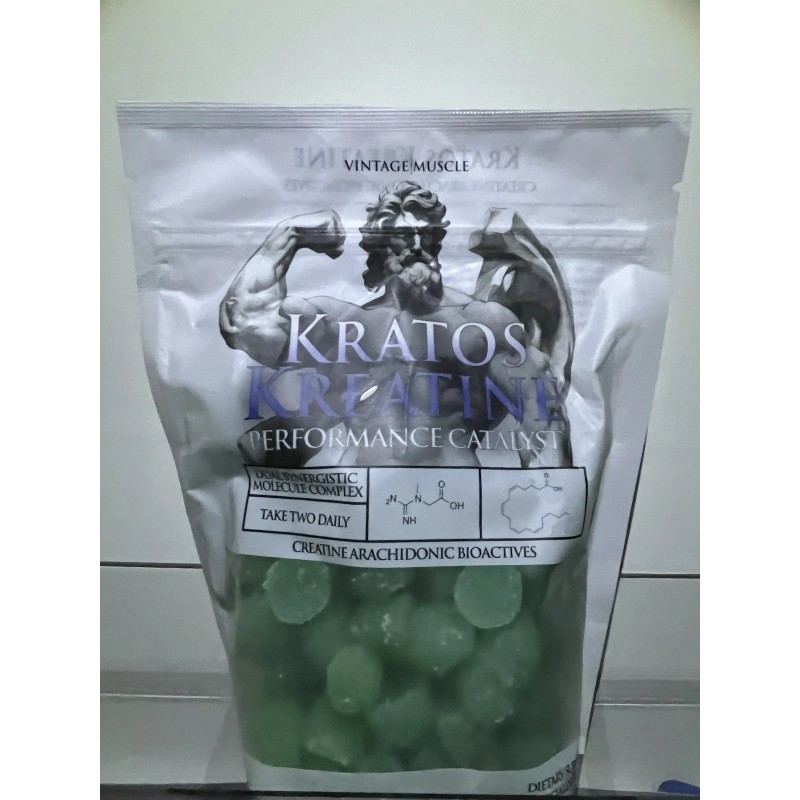 Vintage Muscle Kratos Micronized Creatine Gummy’s W/Arachidonic Acid By Vintage