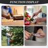Pluvyze 50 Stück Fingerschutz Schneiden,Fingerkuppenschutz,Wiederverwendbare Daumenschutz,Hervorragende Atmungsaktivität,Geeignet für Garten,Küche