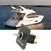 Bilge Pump Control Switch Aluminum Lighted Automatic Off Manual Panel