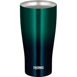 Thermos JDE-602LTD GR-G Vacuum Insulated Tumbler, 20.3 fl oz (600 ml), Green Gradient, Dishwasher Safe, Magic Bottle Structure, Hot and Cold Retention