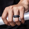 ThunderFit Mens Silicone Wedding Rings Wedding Bands - 7 Pack