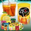 4C Powdered Drink Mix Cannisters, Decaffeinated Iced Tea 3 Pack,
