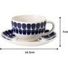 Arabia 1054176 24h Tuokio Cup & Saucer, Approx. 9.2 fl