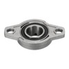 sourcing map 4pcs KFL005 Flanged Pillow Block Bearings 25mm Bore,