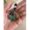 TENDER LIHOME Collar 7 Chakras Orgonita Cuarzo Reiki Chacras Espiritual