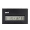 BRAUN BNE 001 BK KULT-TASCHENRECHNER, DIETER RAMS, 8 STELLIGES LCD-DISPLAY