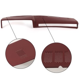 G-PLUS Dashboard Dash Cover Red Fit For 1981 1982 1983 1984 1985 1986 1987 Chevy GMC Full Size Pickup/Chevy GMC SUV 1981-1987 1988 1989 1990 1991