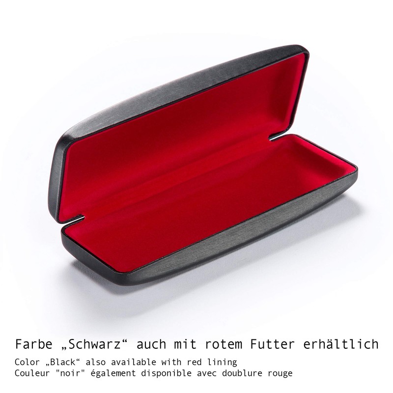 Fefi Hard Glasses Case with a Silk Look Size M