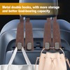 JinnEterri Car Purse Hook Purse Hook for Car Seats Headrest