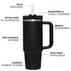 Mythya 40OZ Vaso Térmico de Acero Inoxidable, Termo de Acero