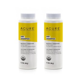 Acure Dry Shampoo for All Hair Types – Refreshes & Absorbs Oil for Instant Volume & Clean Hair, Vegan, 2 Pack Bundle