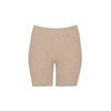 DILLING Women's Merino Wool Tight Shorts - Thermal Undershorts Beige