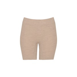 DILLING Women's Merino Wool Tight Shorts - Thermal Undershorts Beige 18