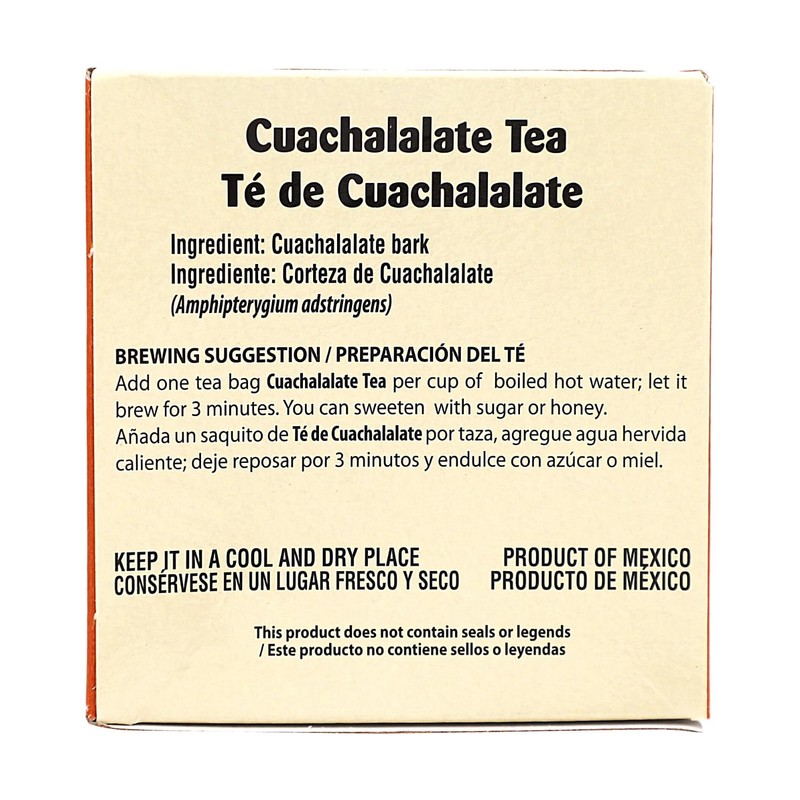 Herbacil Te de Cuachalalate, 2-pack of 25 tea bags per