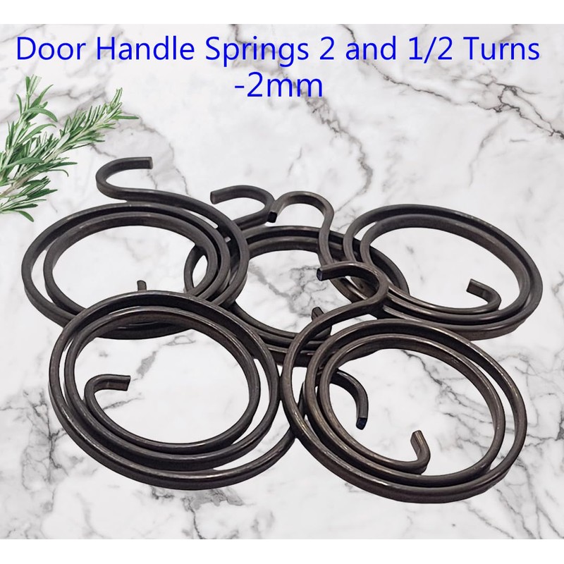 2.5 Turn Door Handle Springs Coil Replacement with 2mm Thickness