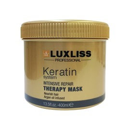 Luxliss Keratin Intensive Repair Therapy Hydrating Hair Mask for Dry Damaged Hair and Scalp