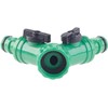 Royal Gardineer Distributor: 2-way tap adapter with 2 valves for