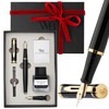 Wordsworth & Black Fountain Pen Set,18K Gilded Medium and Extra