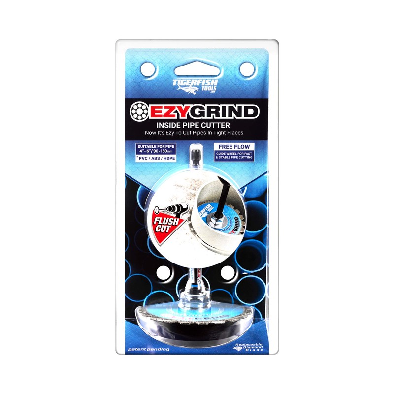 Ezygrind Inside Pipe Cutter with 3 1/8" (80mm) Diamond Blade