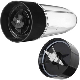 Cross Blades Replacement Part for Magic Bullet Blender Include Cross Blades Replacement Part &16Oz Tall Jar Cups & Shock Pads & Top Gear & Gaskets & Shock Pad & Cup Lip Rings 12Pack (Model MB1001 250W