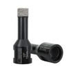 SHDIATOOL Diamond Core Drill Bits 2PCS 1/2 Inch for Porcelain