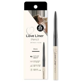 LoveLiner Cream Fit Pencil R / Ultra Fine Oval Lead (Black (Ultra Fine Elliptical Lead))