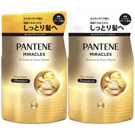 Pantene Miracles Shampoo & Treatment 350g+350g Refill Moisture & Power Repair [Set Purchase]