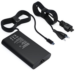 Replacement for Dell 130W Laptop Charger USB C Type C Power Adapter for Dell XPS 15 9500 XPS 17 9700,Latitude 7410 7310 7210 9410 Power Supply Cord