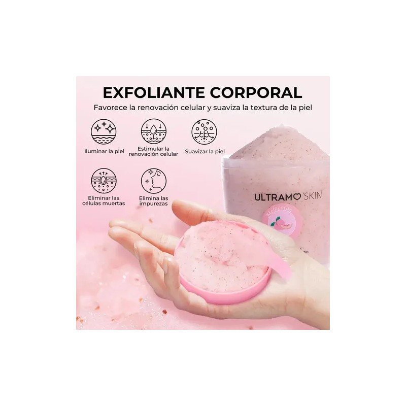 Exfoliante Corporal Limpiador Y Reafirmante De Piel Ultramo