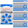 ZeniPower Mercury Free Cochlear Implant 180 Batteries