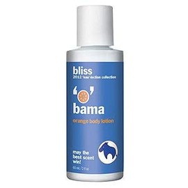Bliss `O'Bama Orange Body Lotion, Orange Scent, 2 oz