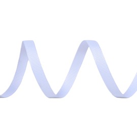 YAMA White Grosgrain Ribbon, 1/4 Inch 50 Yards, for Gift Wrapping Crafts Hair Bows Wedding Party Decoration