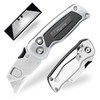 Harita Box Cutter Utility Knife with Quick Change Blades, Stainless