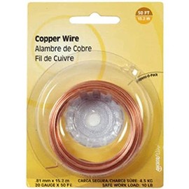Hillman Fasteners 123128 50-feet 20 Gauge Copper Wire
