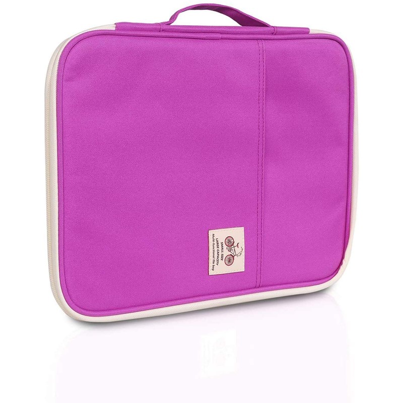 JAKAGO A4 Document Case,Multi-Pocket Document Bag,A4 Zip Portfolio, Professional Document