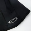 TWF Unisex Youth Neoprene Hood, Black, XS UK