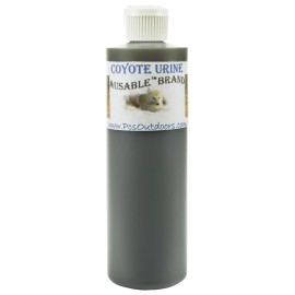 Pete Rickard AuSable Brand Coyote Urine - 4oz Plastic Flip Top Bottle - Trapping Lure