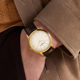 Danxancy Genuine Leather Watch Bands,Quick Release Italian Alligator Grain Calfskin Genuine Leather,Business Casual Universal Watch Strap Replacement Band Strap for Men Women 12mm-24mm