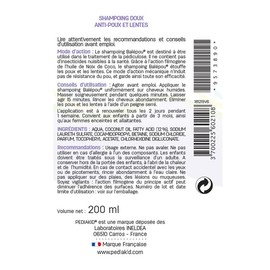 Pediakid - Balépou Shampoo gegen Läuse und Nissen - 200 ml