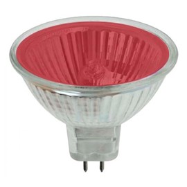 Schiefer 642731692 35w MR16 Halogen Bulb, red
