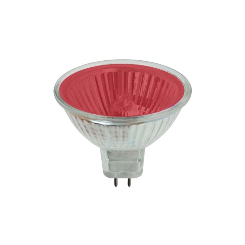 Schiefer 642731692 35w MR16 Halogen Bulb, red