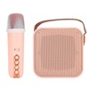 Mini Karaoke Machine Set Portable Bluetooth Speaker with 1 Wireless