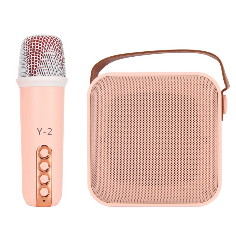 Mini Karaoke Machine Set Portable Bluetooth Speaker with 1 Wireless