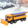 1:50 Snow Sweeper Model Zinc Alloy Simulation Engineering Vehicle Model