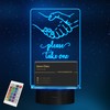 YuanDian Business Card Holder, Light up Card Organizer Business Card