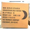 The Wornick Company MRE 1 case of HDR U.S. Military