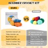 LetCart Crochet Set for Beginners with Video Instructions, Amigurumi Starter